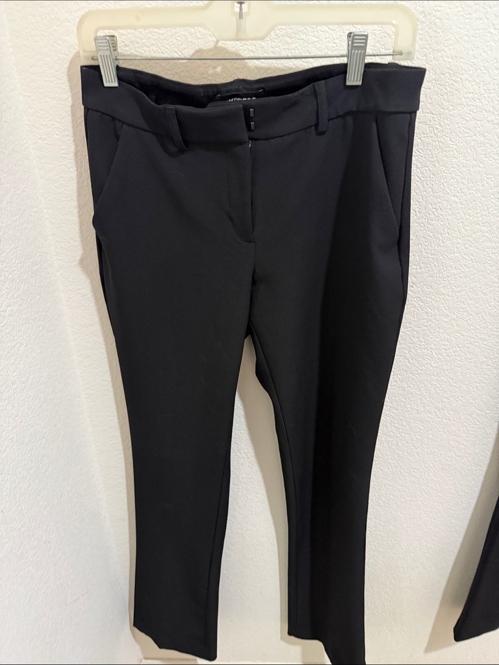 Express Black Tailored Slim Trousers